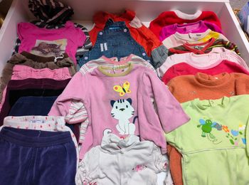 Lot 21 vêtements fille 12 mois