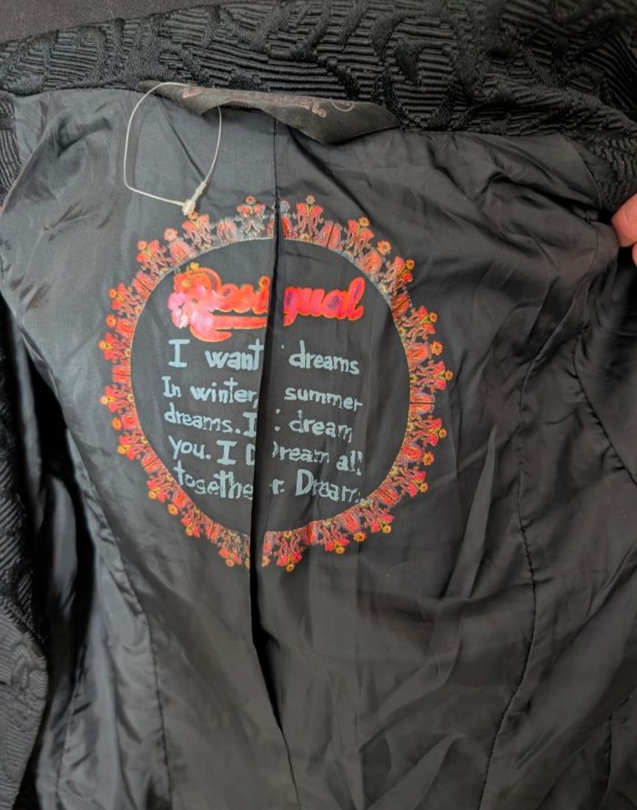 Très beau manteau noir Desigual - photo numéro 7