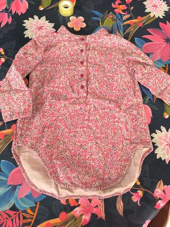 Chemise longue manches longues petit bateau 3 ans