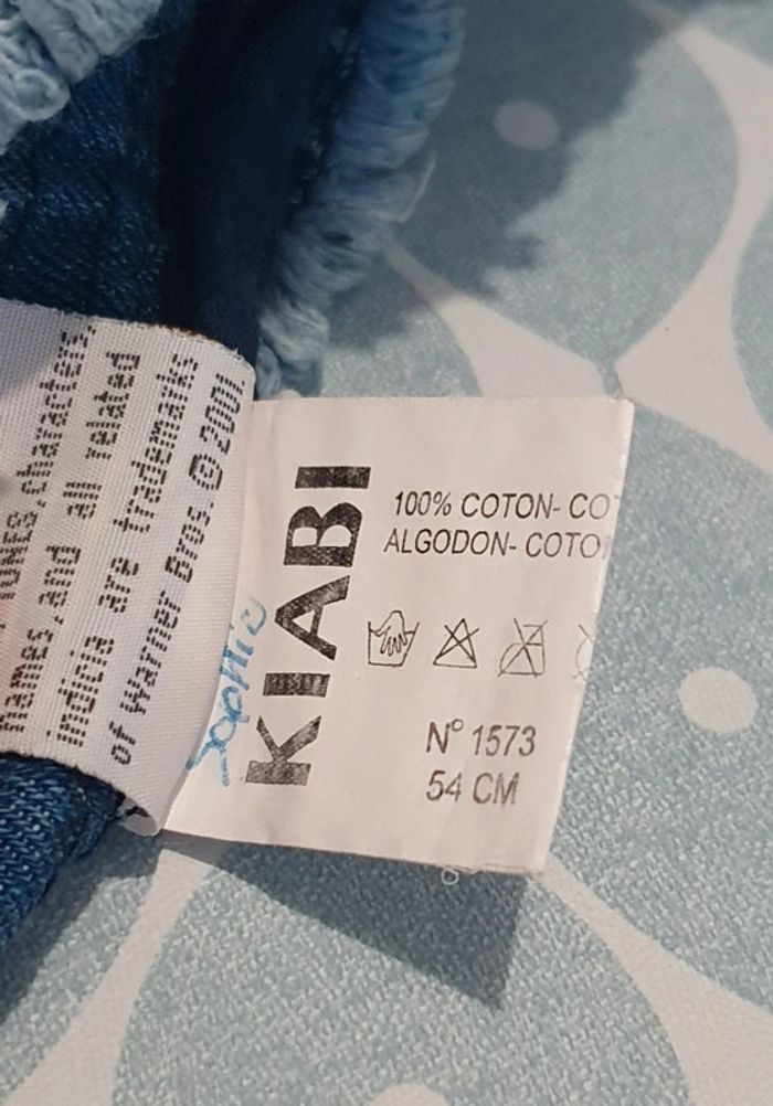 Bob en jeans Kiabi - T54 - photo numéro 3