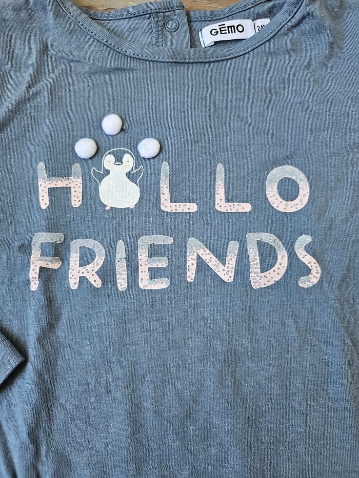 Tshirt manches longue 24 mois - photo numéro 2