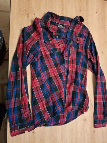 Chemise à carreaux 12 ans Bilook