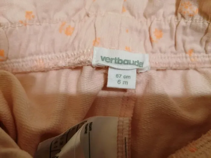 Lot short été fille 6 mois vertbaudet - photo numéro 8