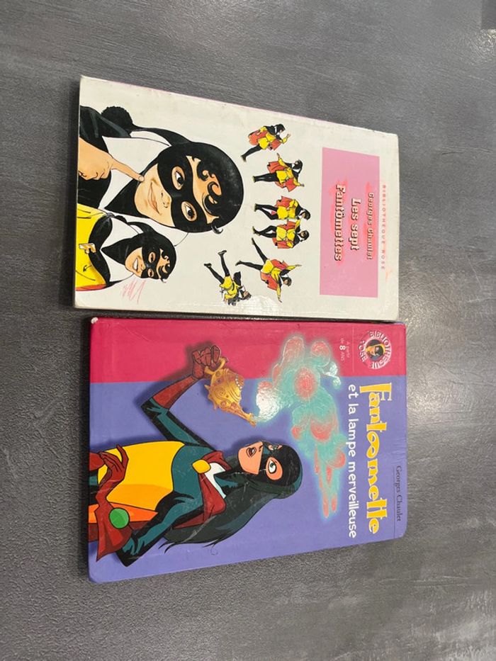 Lot de livres Fantômette