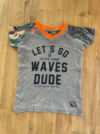 T-shirt garçon catch the waves