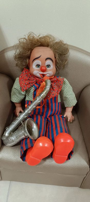 Ancienne poupée clown