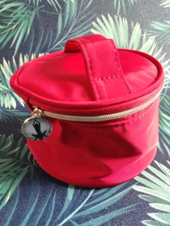 Housse ronde "zen" avec poignée