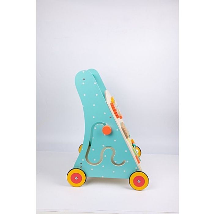 Mon chariot multi-activités en bois - Eveil 1er âge - 1 an et + - photo numéro 2