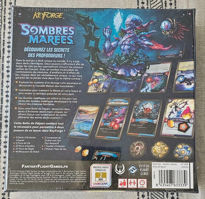 Keyforge - Sombres Marées - Boite de démarrage - photo numéro 2