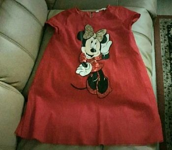 Robe fete minnie 9 ans