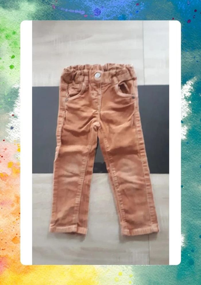Lot 5 pantalons + 1 short en jeans 2 ans - photo numéro 5