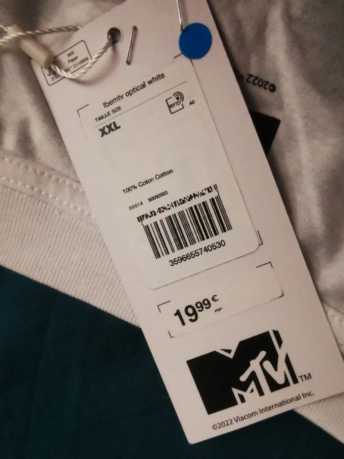 Tee-shirt MTV Celio - photo numéro 4