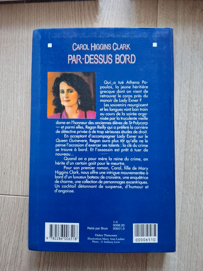 Lot de 3 thrillers de Carol Higgins Clark en bon état - photo numéro 4