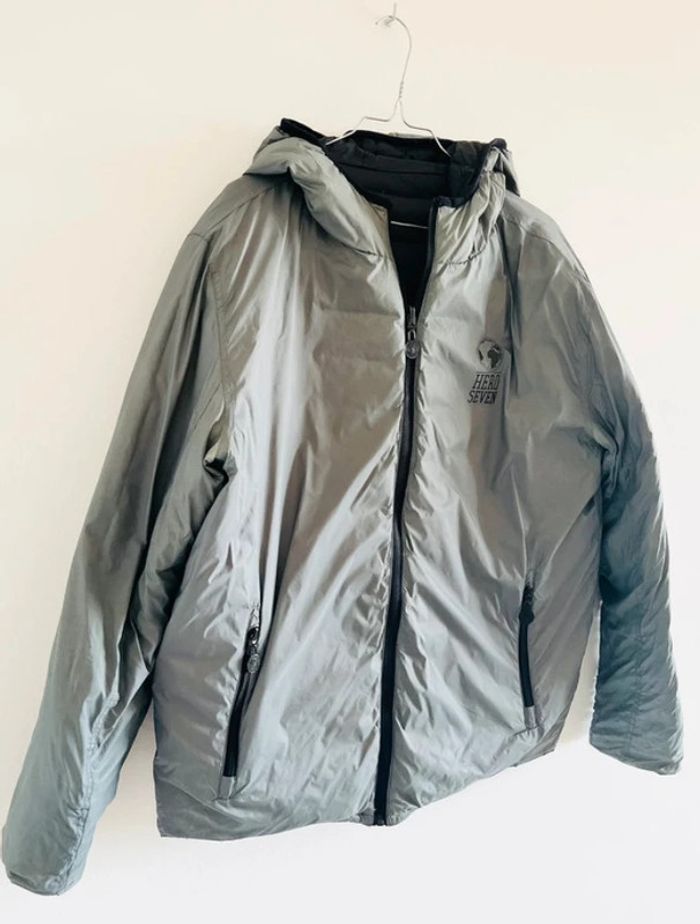 Blouson Hero Seven réversible (noir/gris) - photo numéro 4