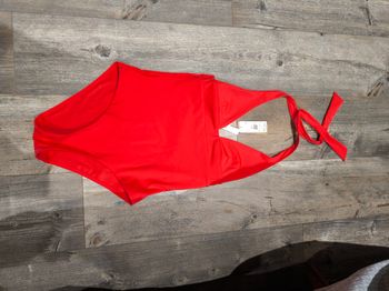 Maillot de bain rouge Etam