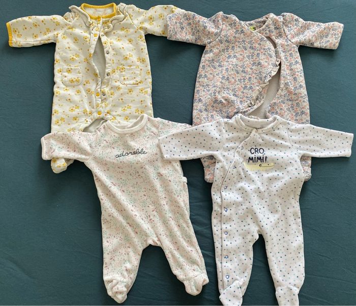 Lot pyjamas bébé (x 8 ) - 3 mois - photo numéro 2