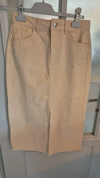 Jupe crayon en jean