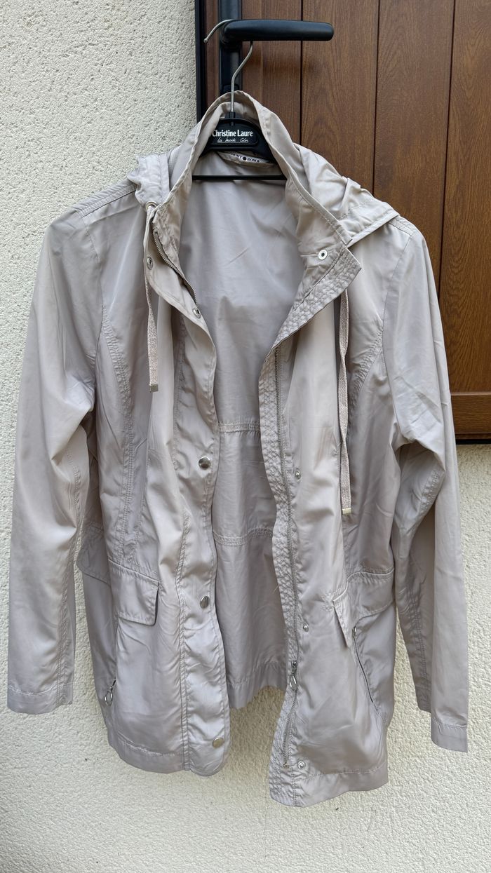 Parka légère beige Punta Roma taille L