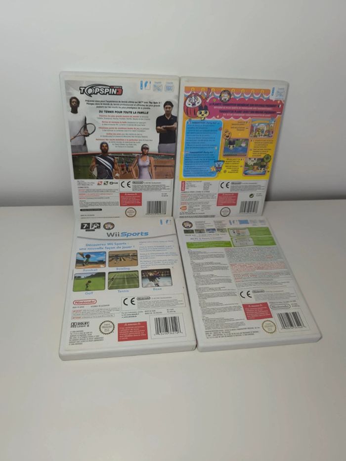 Wii - lot de 4 jeux - photo numéro 3