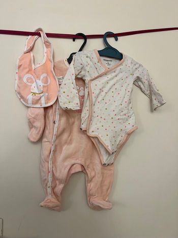 Ensemble 3 pièces absorba 6 mois
