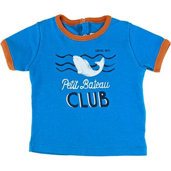 T-Shirt à manches courtes 12 mois en coton Petit Bateau