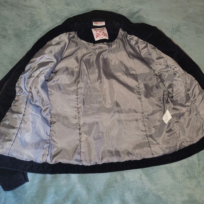 Veste Vintage Femme Bi-Matière Velours et Polaire 🧥 Oxbow - Taille 3 - photo numéro 2