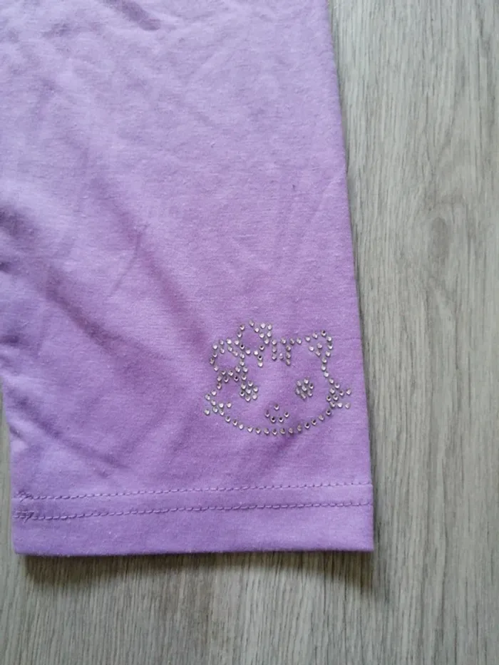 Ensemble tunique et 2 leggings rose et gris chat / prikagirl / (12ans) - photo numéro 8