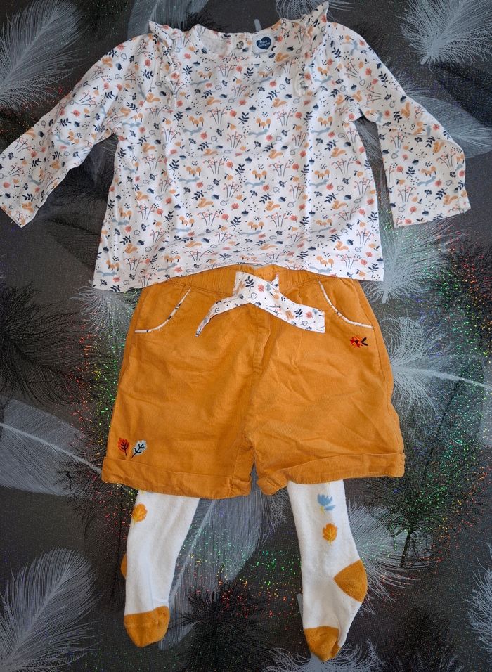 Ensemble short collant - photo numéro 2