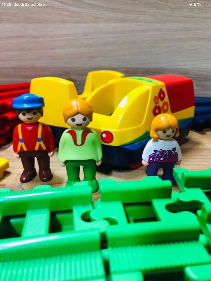 Train  playmobil 123 - photo numéro 9