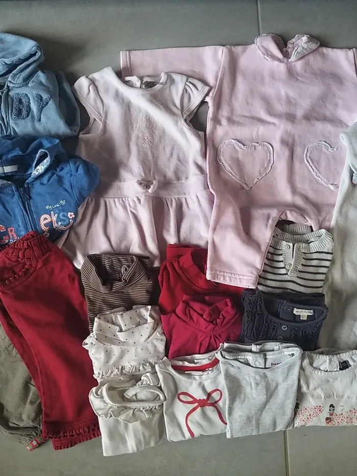 Lot fille hiver 19 pièces en 12 mois - photo numéro 4