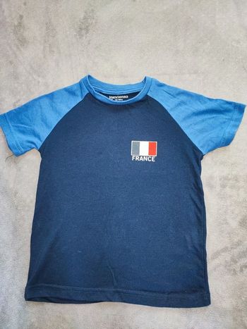 Tee shirt France 6 ans