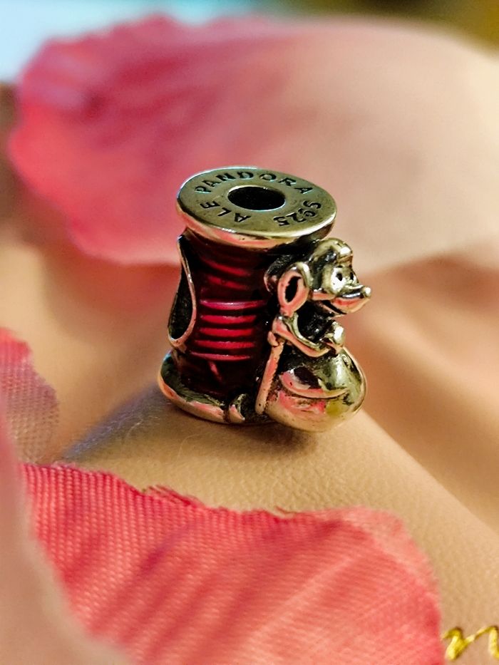 charm disney pandora bobine souris cendrillon - photo numéro 5