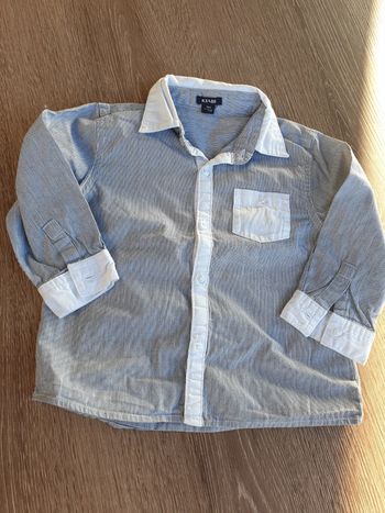 Chemise garçon manches longues taille 18 mois excellent état