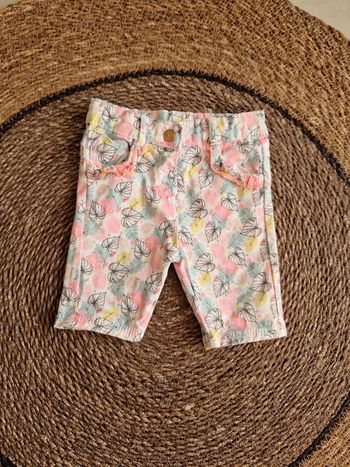 Joli pantacourt coloré Orchestra taille 9 mois