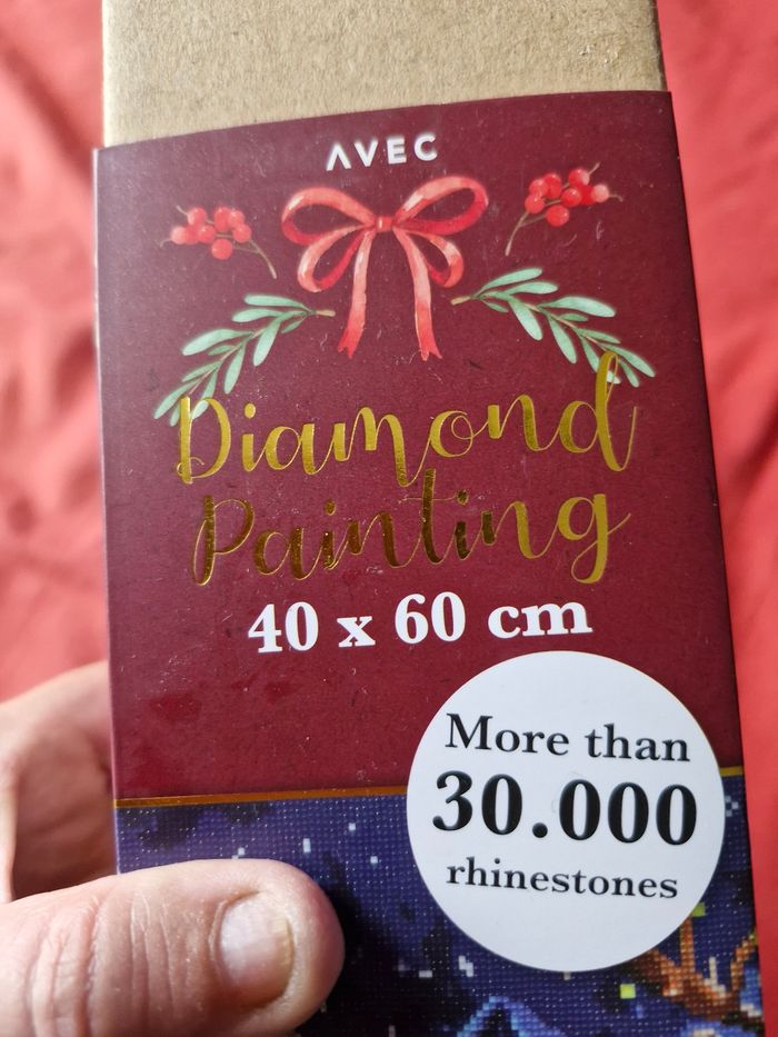 Très beau Diamond Painting Le traîneau du Père Noël - photo numéro 5