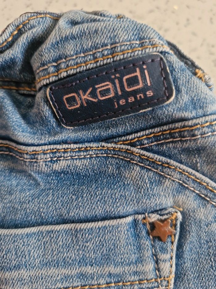 Short en Jeans fille 6 ans - photo numéro 3