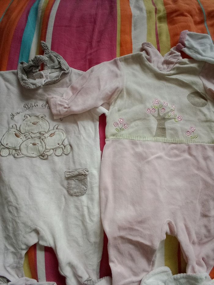 Lot de 6 pyjama. 3 mois - photo numéro 2
