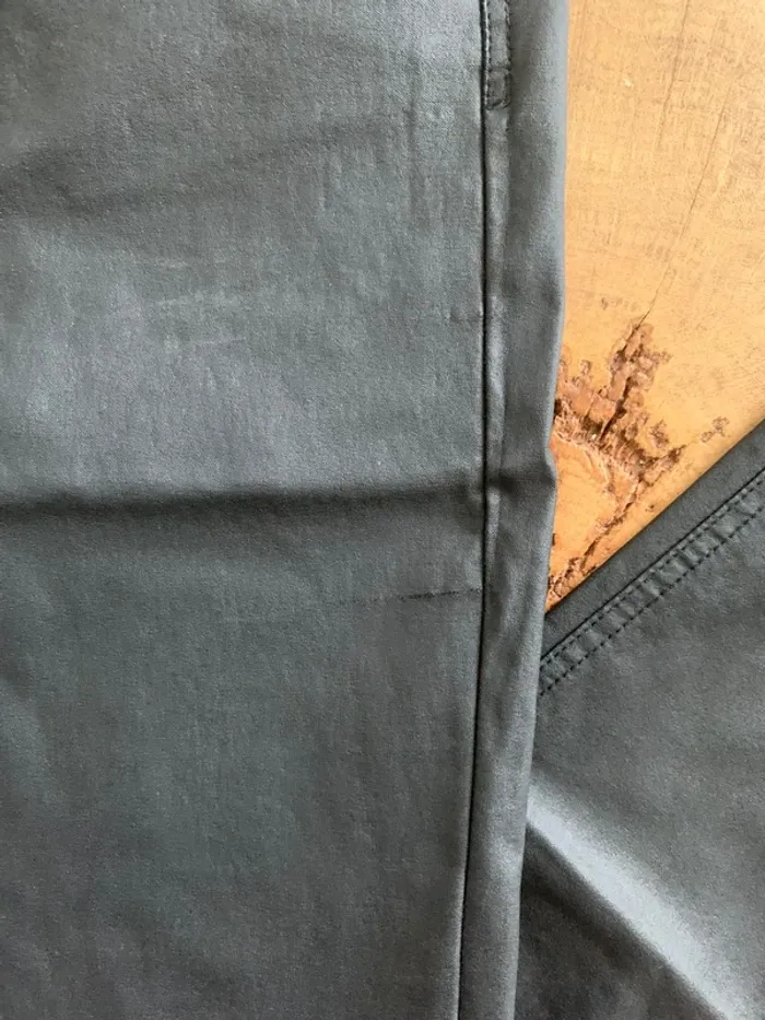 Jeans huilé taille haute - photo numéro 3