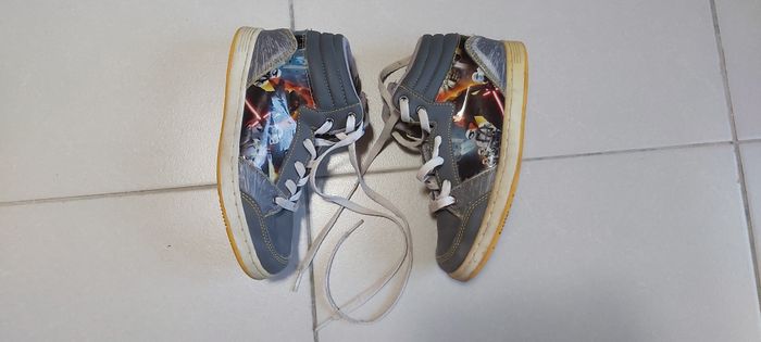 Basket montante à lacets et zip 34 - photo numéro 4