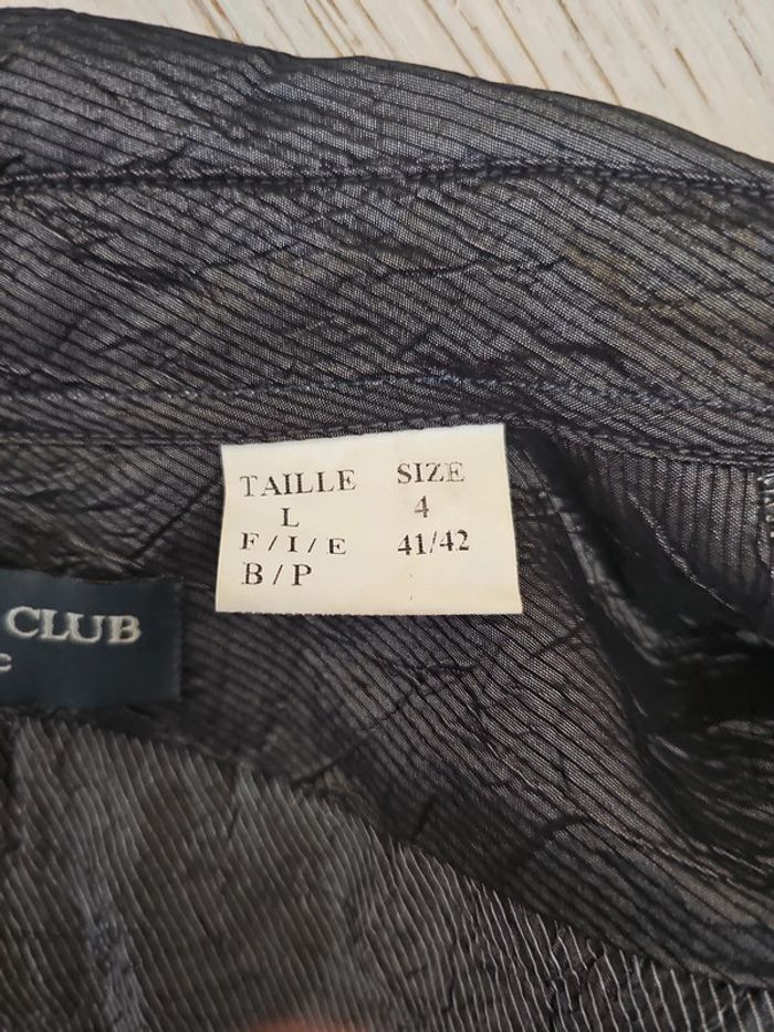 Chemise effet métallique froissé - photo numéro 9
