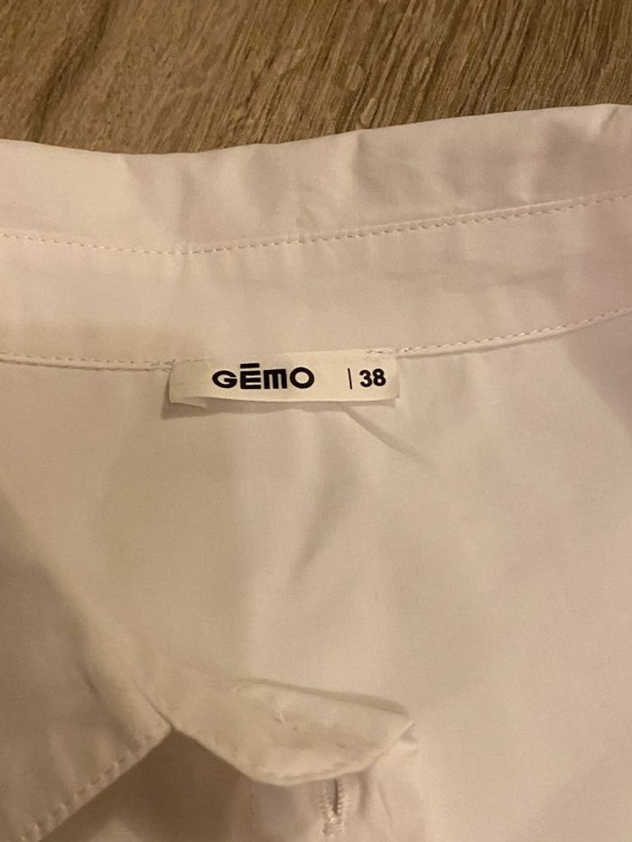 chemise blanche large femme taille M gemo - photo numéro 6