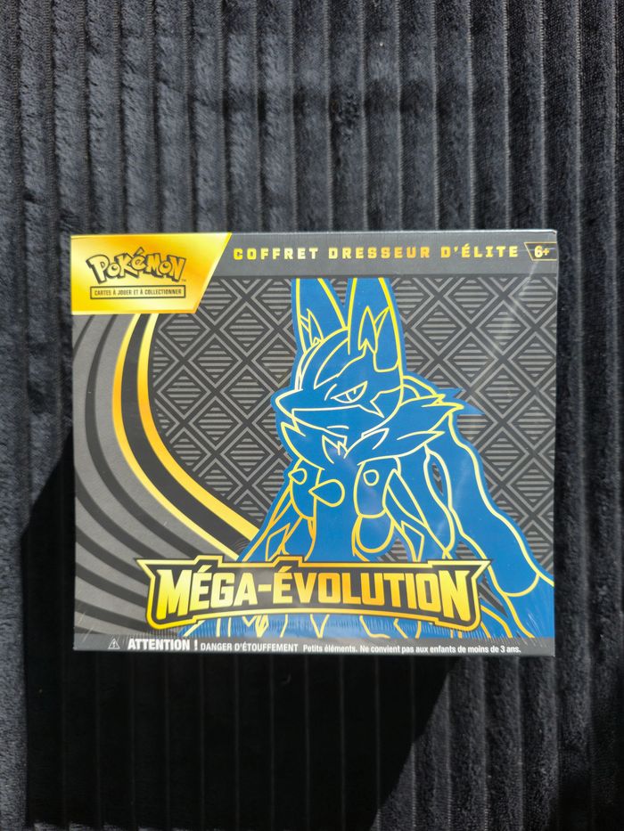 ETB Pokémon Méga Évolution – Méga Lucario Neuf & Scellé