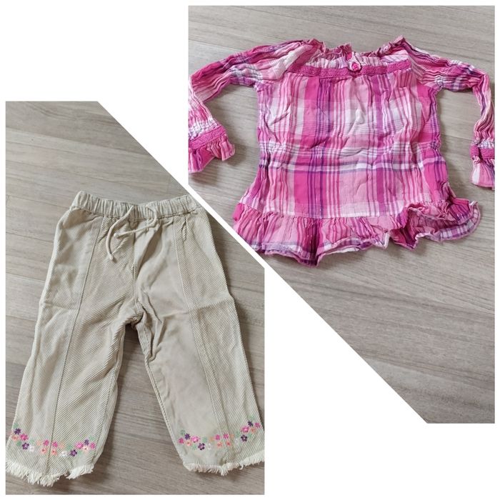 Chemisier et pantalon