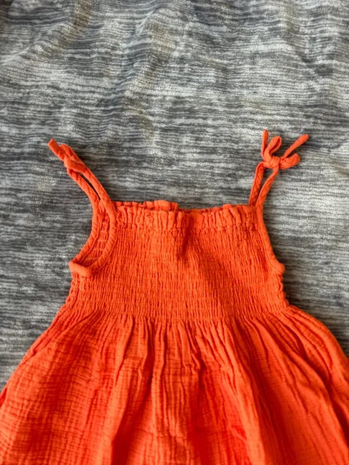 Robe bretelle gaze de coton - photo numéro 2