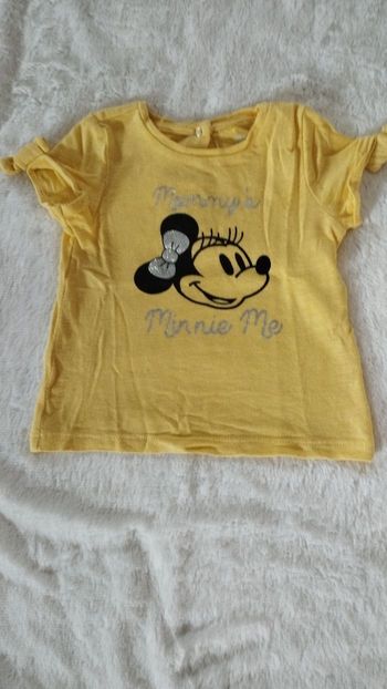 T-shirt minnie jaune