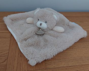Doudou plat Ours - pap'ours "miel" Baby Nat