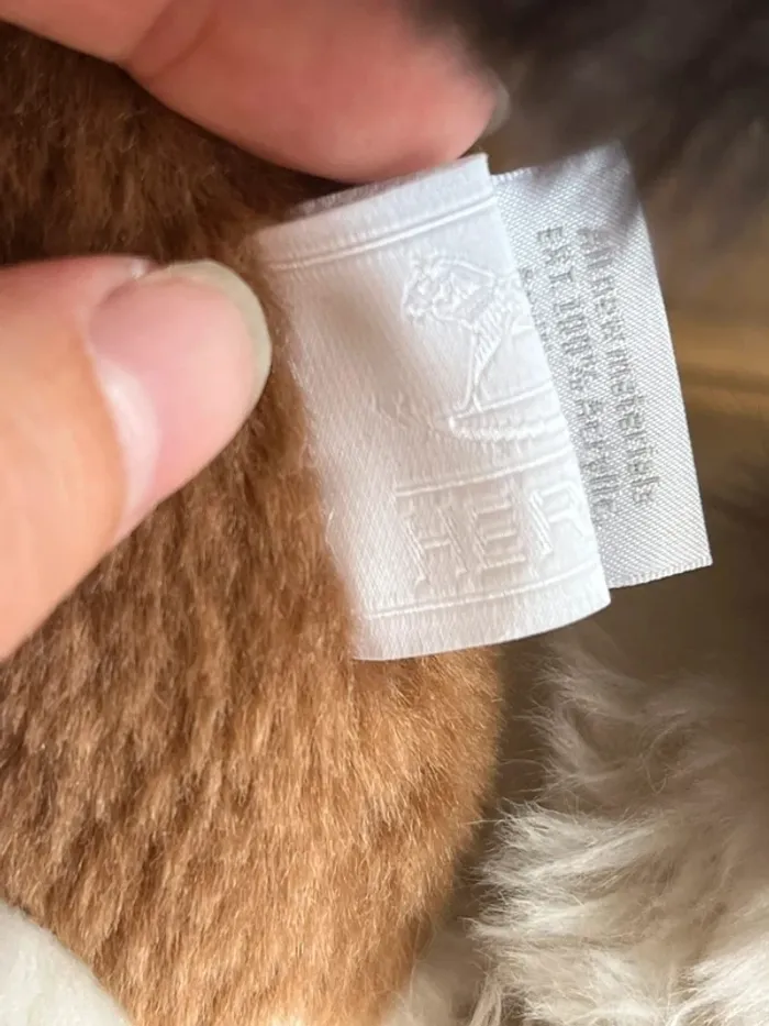 Peluche cheval Hermy petit modèle Hermes - photo numéro 5