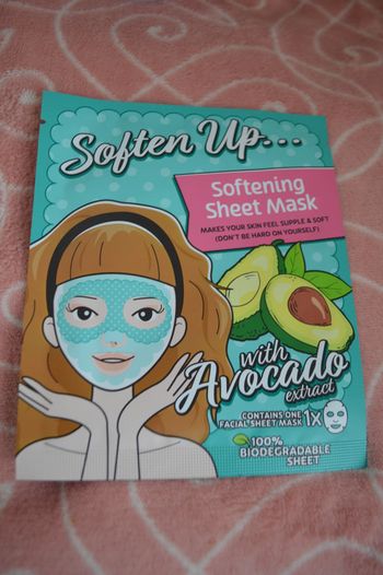 Masque en tissu avocat & collagène