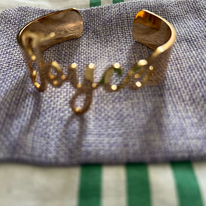 Bracelet doré personnalisé - photo numéro 2