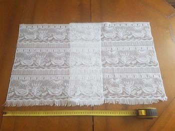 Lot 2 rideaux 46 X H 45 cm